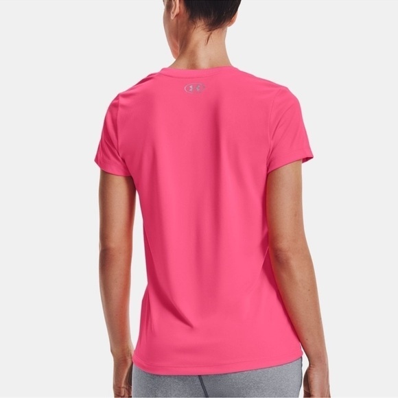 Under Armour Drifit Tee Pink - Picture 2 of 6